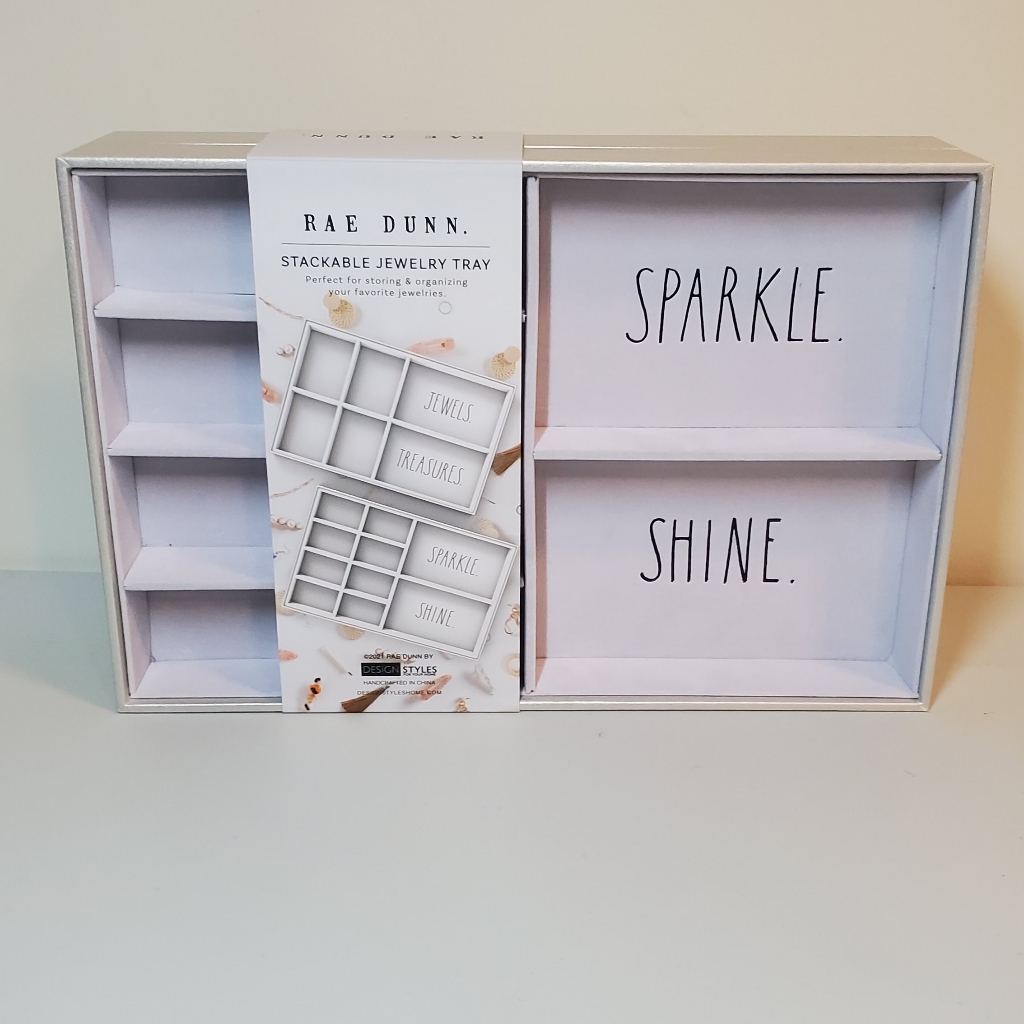 New Rae Dunn Stackable Jewlery Trays